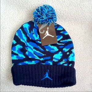 Blue Camo Air Jorden Beanie | Poshmark